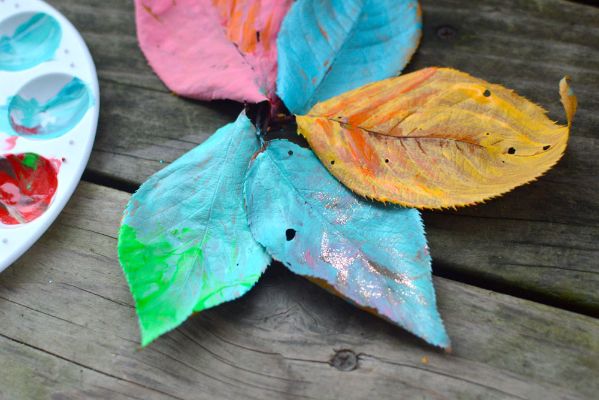 Colorful Leaf Interpretations