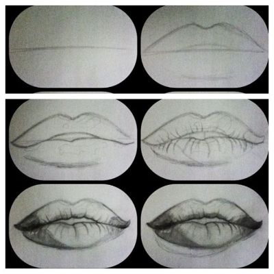 Drawing mouths can bring personality