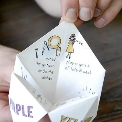 Fortune Teller Paper - 110 Fun and Mystical Predictions