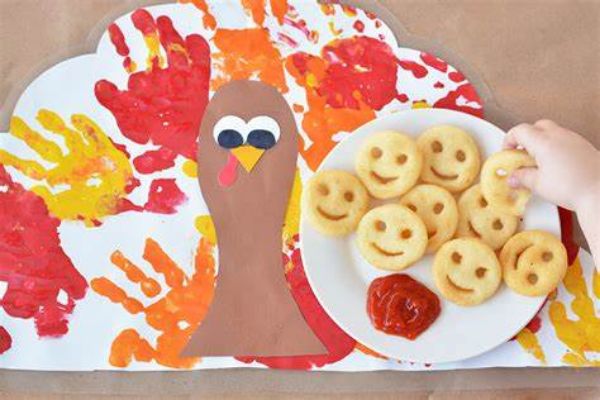 Handprint Turkey Placemats