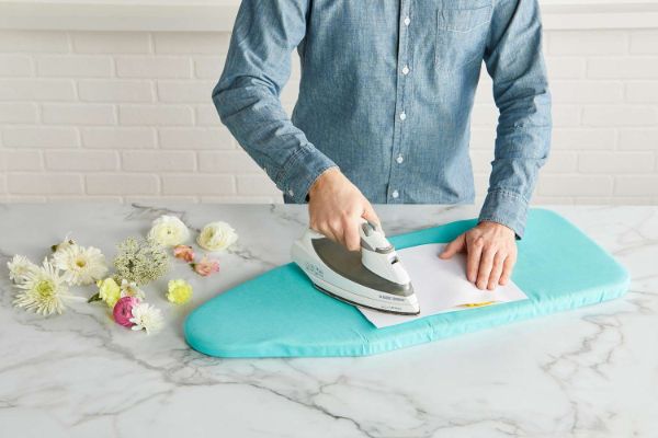 How To Press Flower With An Iron
