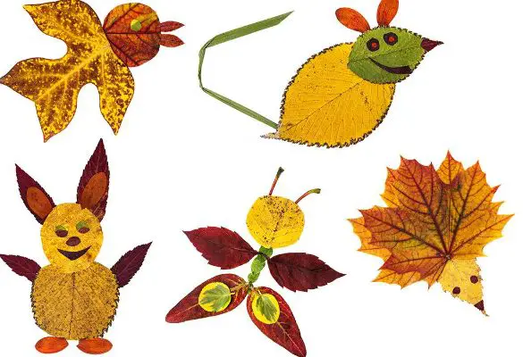 Leaf Collages