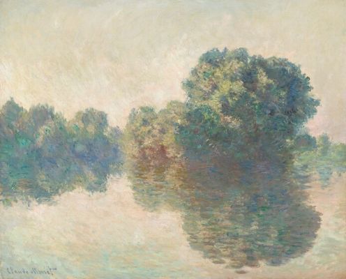 Monet's Watercolor Landscapes