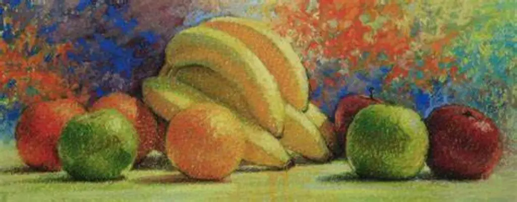 Paint a still life of fruits or vegetables