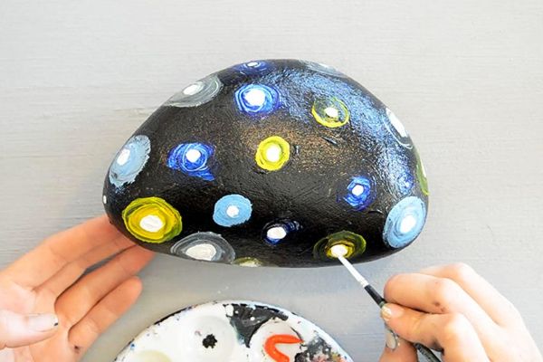 Painting or Drawing on the Stones