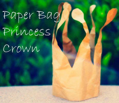 Paper Bag Princess Crown Craft