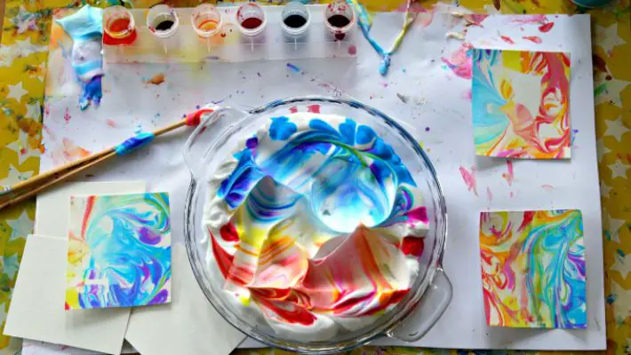 Shaving Cream Art Projects For Kids 