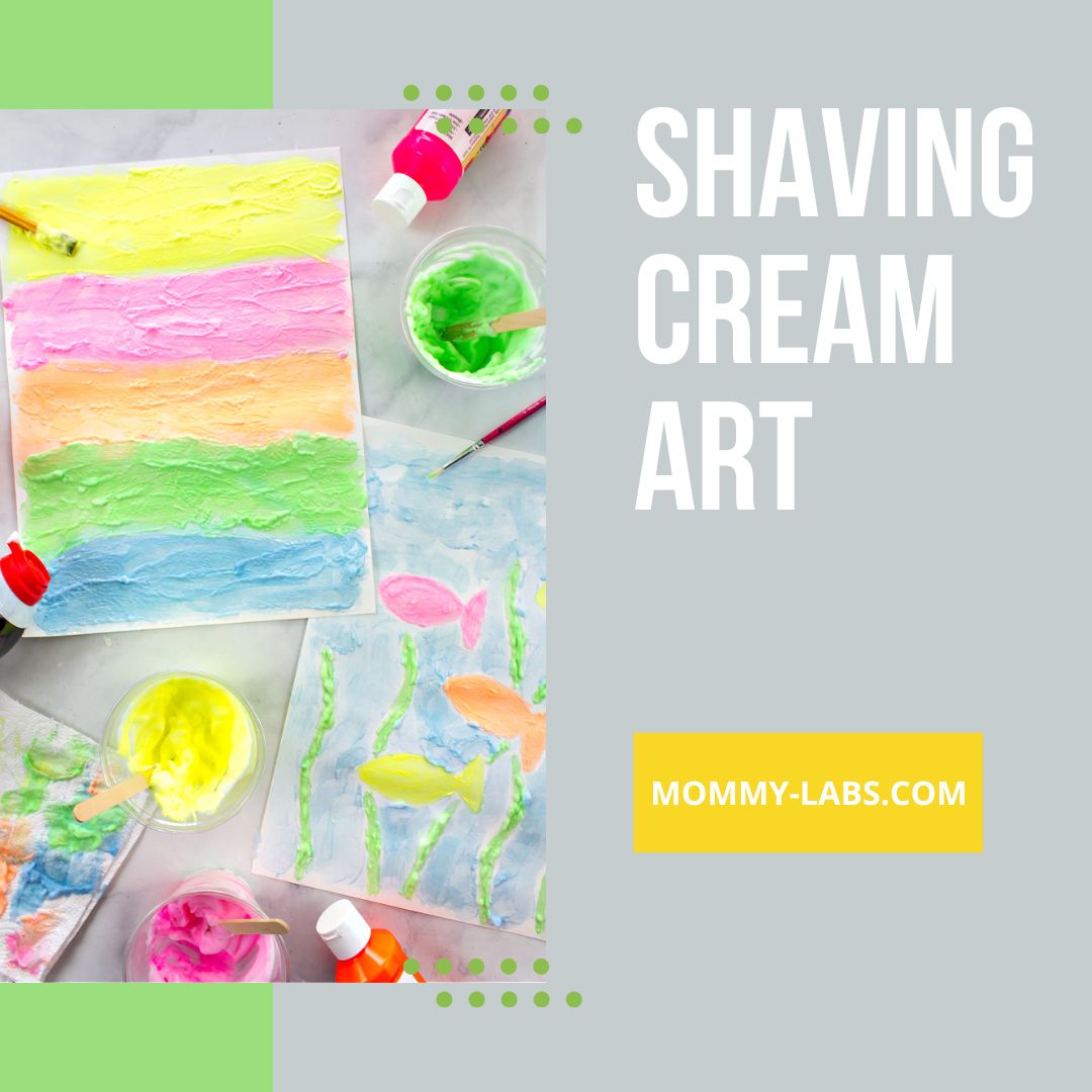 Shaving Cream Art