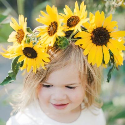 Sunflower Sunshine Crown