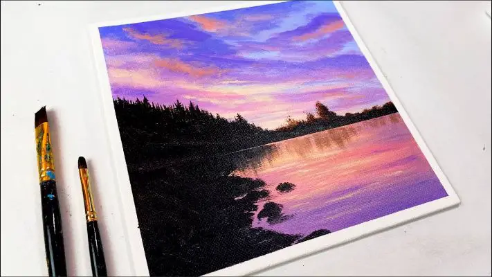 Tape SunsetSunrise Canvas
