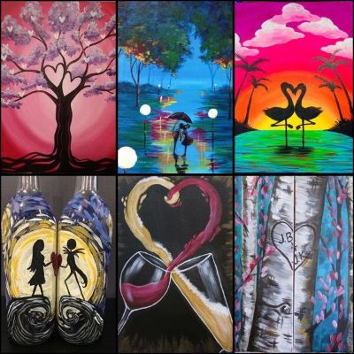 Valentine's Day Paintings
