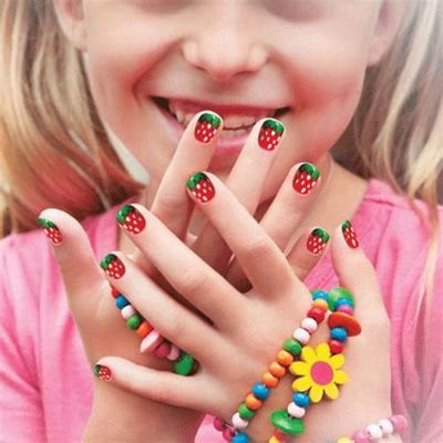 there are plenty of easy nail designs for kids that you can do yourself