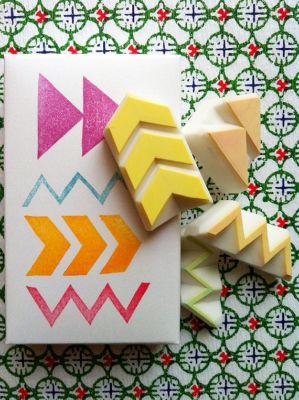 Colorful Pattern Stamps