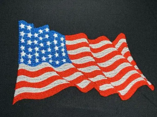 Digital Embroidery Flag