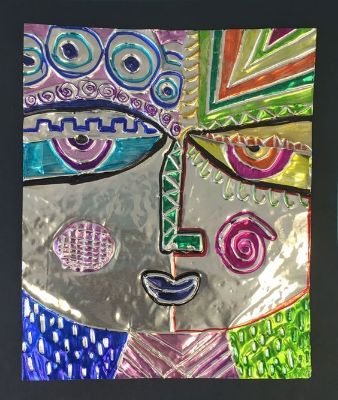 Foil Abstract Paintings