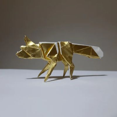 Foil Origami Animal