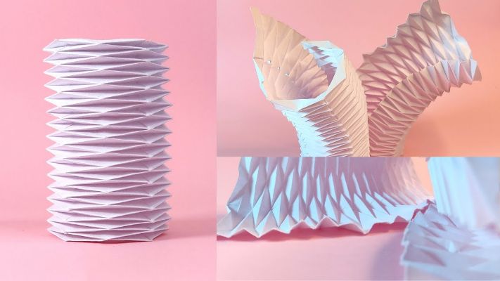Foil Origami Geometric Shapes