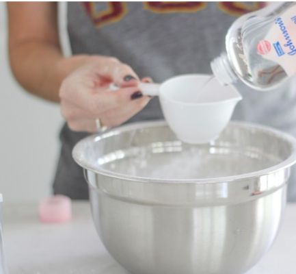 How To Make A Cloud Dough With Baby Powder
