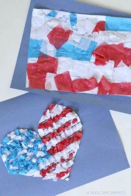 Tissue Paper Flag