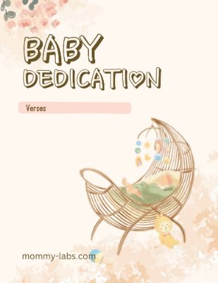 Baby Dedication Verses