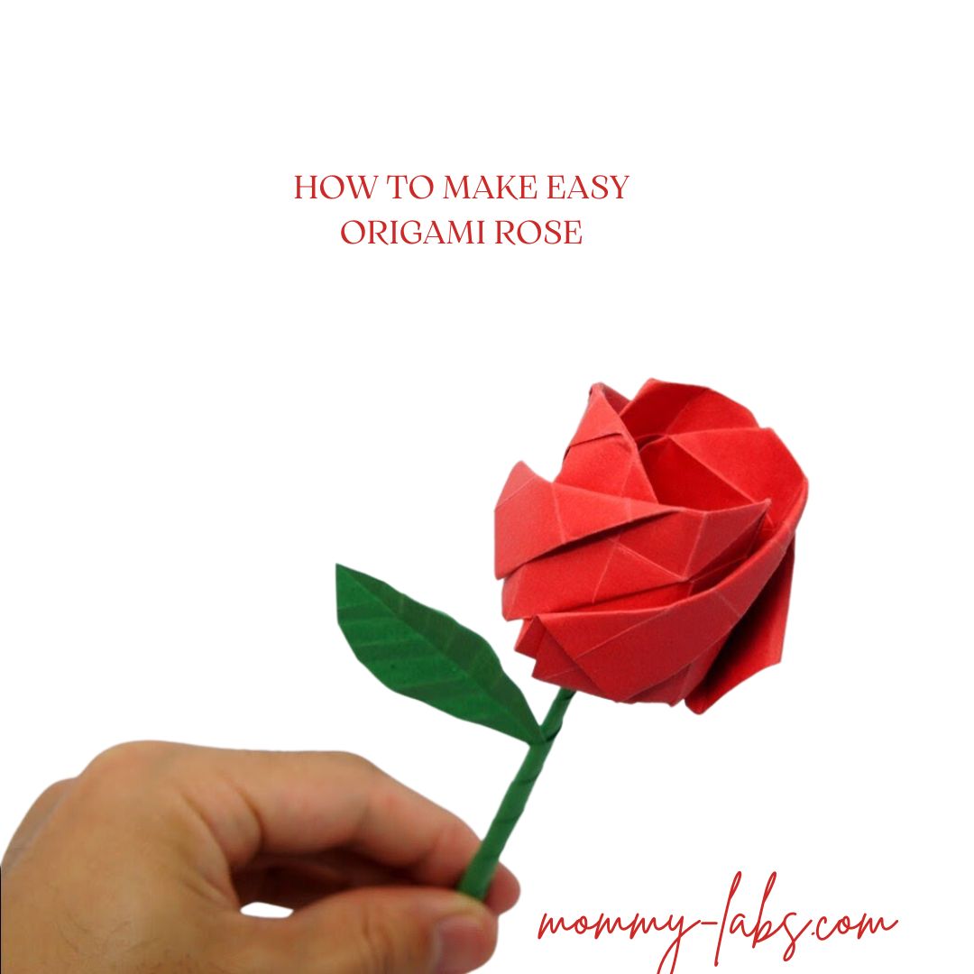 How to Make Easy Origami Rose