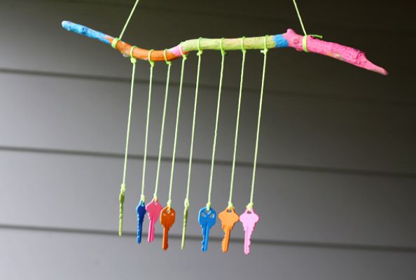 Creating wind chimes