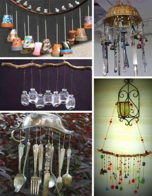 Wind Chimes From Recycled Materials At Home