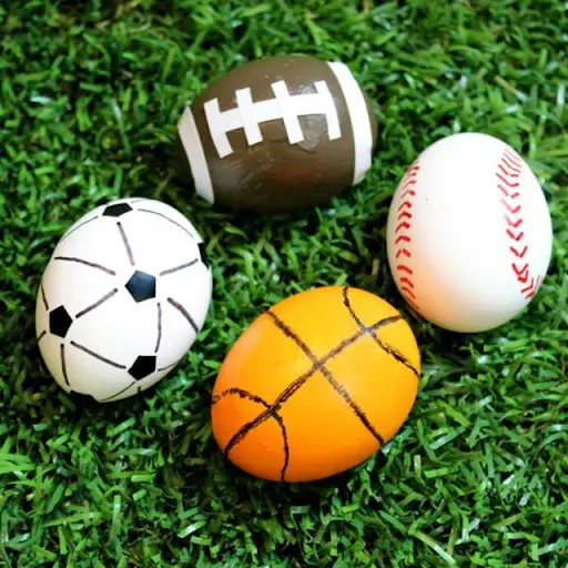 Sports Fan Eggs