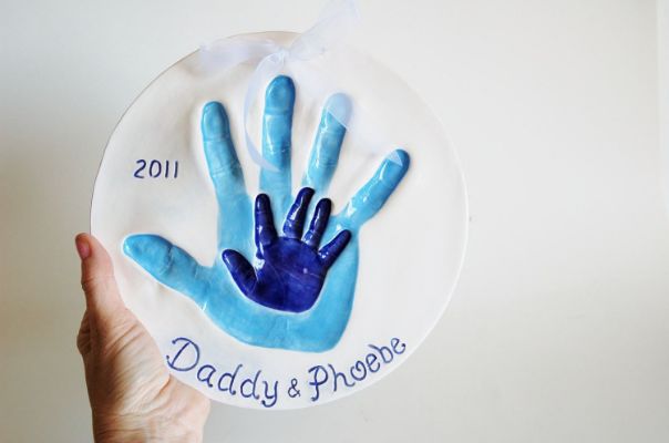 Daddy and Me Handprints