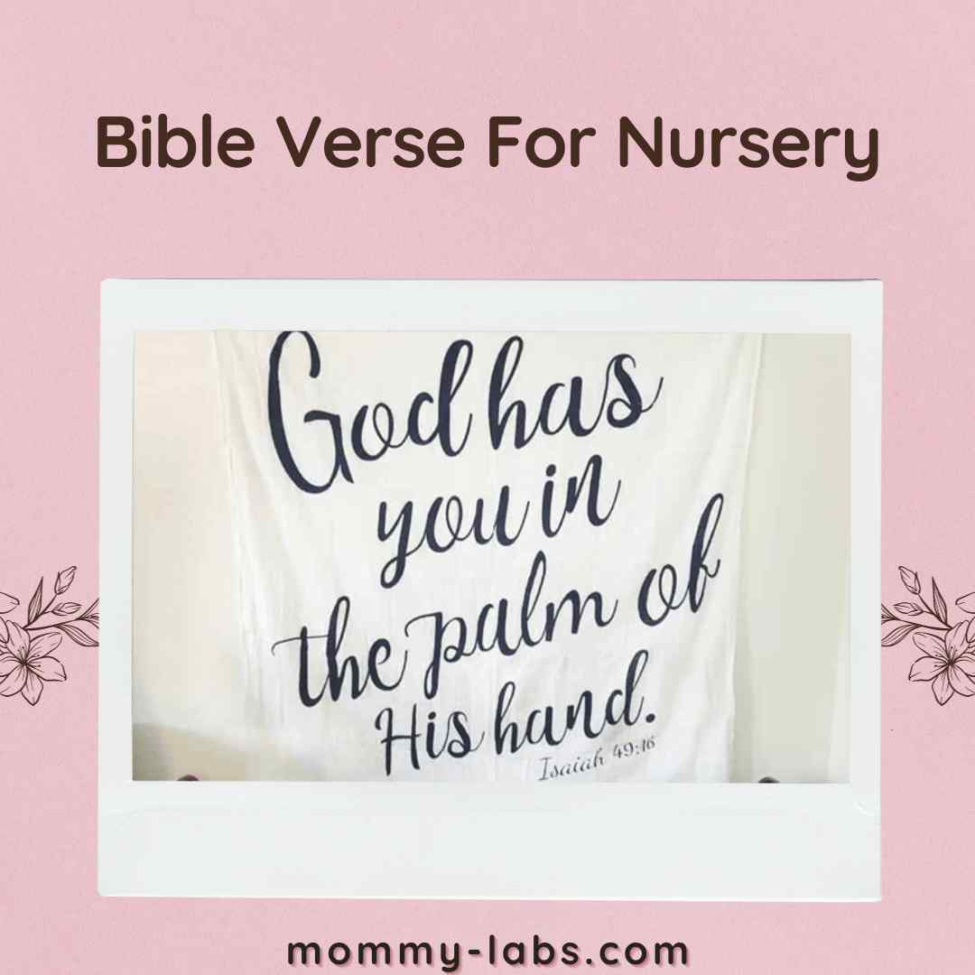 Bible Verse For Nursery - 20+ Nurturing Faith From The Start