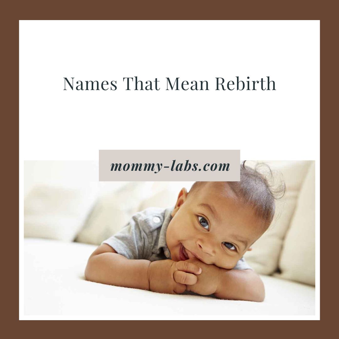 Names That Mean Rebirth